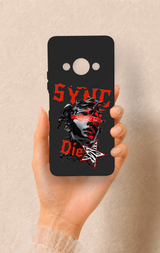 Redmi A3 Uyumlu Sync Die Desenli Silikon Kılıf