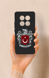 Redmi Note 14 Pro 5G Uyumlu Türk Arma Desenli Silikon Kılıf