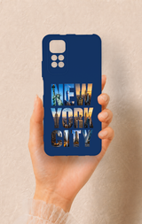 Redmi Note 11S Uyumlu New York City Desenli Silikon Kılıf