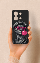 Redmi Note 13 4G Uyumlu Pop David Desenli Silikon Kılıf
