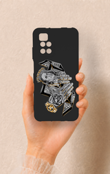 Redmi 10 2022 Uyumlu Self Made Desenli Silikon Kılıf