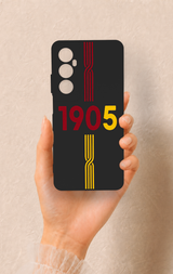 Realme C65 Uyumlu 1905 Kemer Desenli Silikon Kılıf