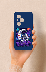 Honor 400 Pro Uyumlu Astronot DJ Desenli Silikon Kılıf