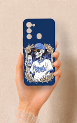 Tecno Spark 8C Uyumlu Royals Desenli Silikon Kılıf