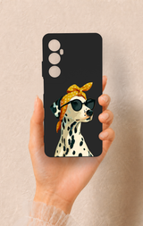 Realme C65 Uyumlu Cool Dalmaçyalı Desenli Silikon Kılıf