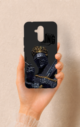 Huawei Mate 20 Lite Uyumlu King Desenli Silikon Kılıf