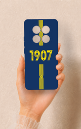 Redmi Note 14 Pro 5G Uyumlu 1907 Kemer Desenli Silikon Kılıf