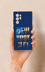 Samsung Note 20 Ultra Uyumlu New York City Desenli Silikon Kılıf