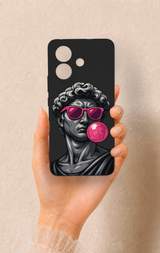 Vivo V60 Lite Uyumlu Pop David Desenli Silikon Kılıf