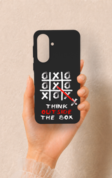 Samsung A37 Uyumlu Out Side The Box Desenli Silikon Kılıf