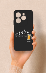 İnfinix Hot 40 Pro Uyumlu Fun Day Friday Desenli Silikon Kılıf