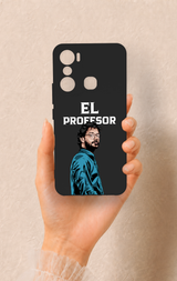 İnfinix Hot 20i Uyumlu El Profesor Desenli Silikon Kılıf