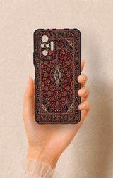 Redmi Note 10 Pro Uyumlu Acem Halı Desenli Silikon Kılıf