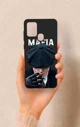 Samsung A21S Uyumlu MAFIA Desenli Silikon Kılıf