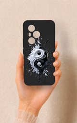 Honor 400 Pro Uyumlu İyi ve Kötü Desenli Silikon Kılıf