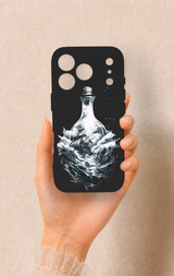 iPhone 17 Pro Uyumlu Secret Sea Desenli Silikon Kılıf