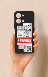 Vivo Y05 4G Uyumlu Fragile Desenli Silikon Kılıf