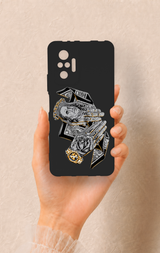 Redmi Note 10 Pro Uyumlu Self Made Desenli Silikon Kılıf