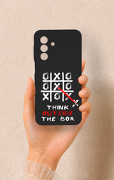 Samsung A17 Uyumlu Out Side The Box Desenli Silikon Kılıf