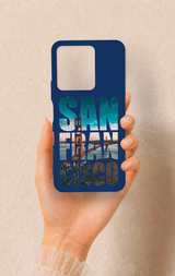 Vivo Y35 Uyumlu San Francisco Desenli Silikon Kılıf