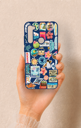 Redmi Note 8 Uyumlu Summer Vibes Desenli Silikon Kılıf