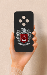 Tecno Spark 30C Uyumlu Türk Arma Desenli Silikon Kılıf