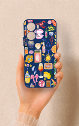 Vivo Y16 Uyumlu Summer Desenli Silikon Kılıf