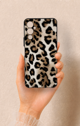 Tecno Pova Neo 4 Uyumlu Leopar Derisi Desenli Silikon Kılıf