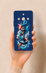 Realme 11 Pro Uyumlu Anchor Desenli Silikon Kılıf