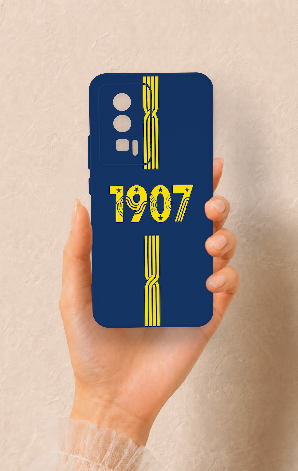 Poco F5 Pro Uyumlu 1907 Kemer Desenli Silikon Kılıf