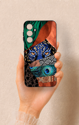 Samsung A16 Uyumlu Amazon Kaplan Desenli Silikon Kılıf