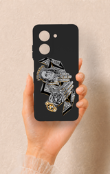 Redmi A5 Uyumlu Self Made Desenli Silikon Kılıf