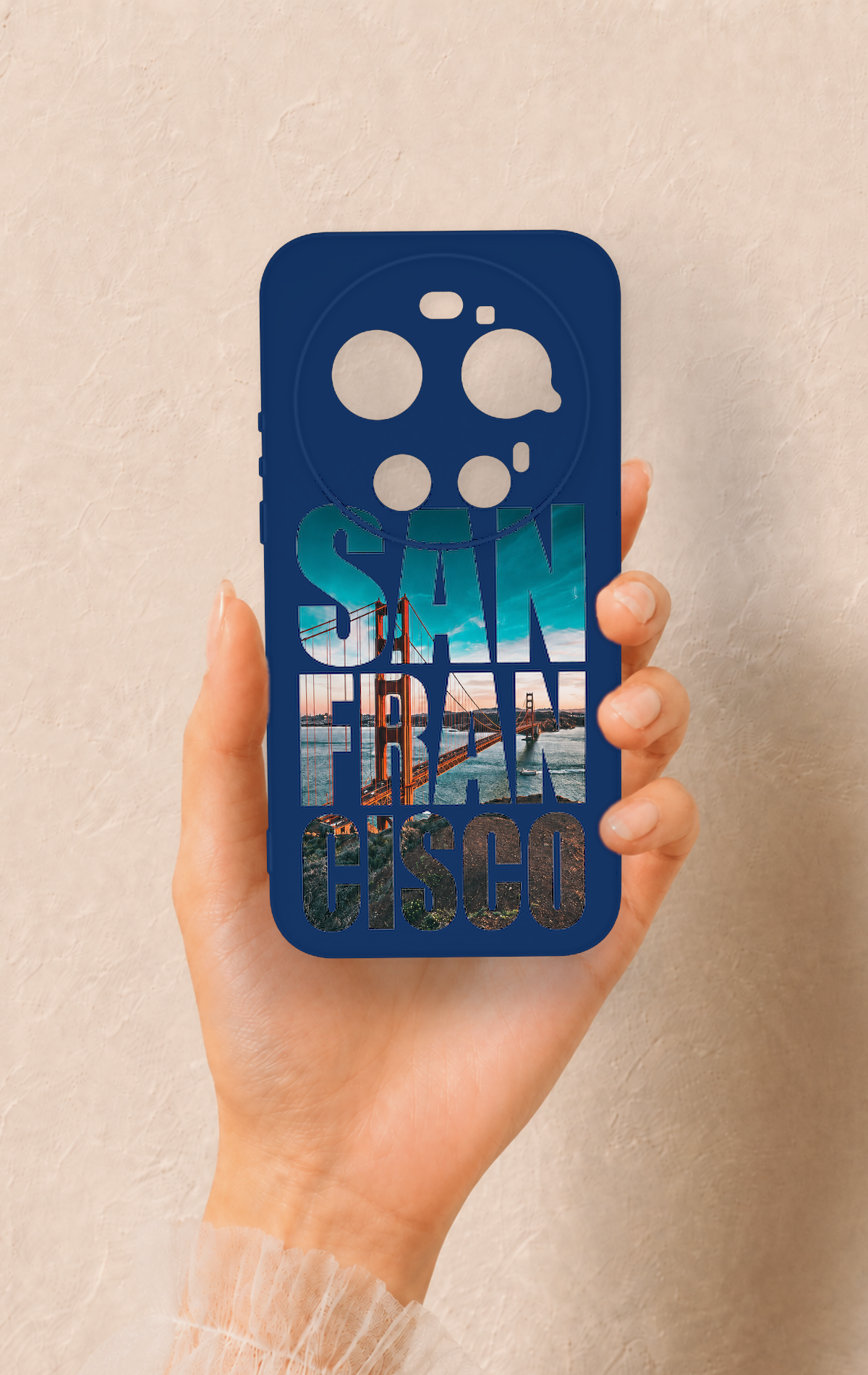Mi 17 Ultra Uyumlu San Francisco Desenli Silikon Kılıf