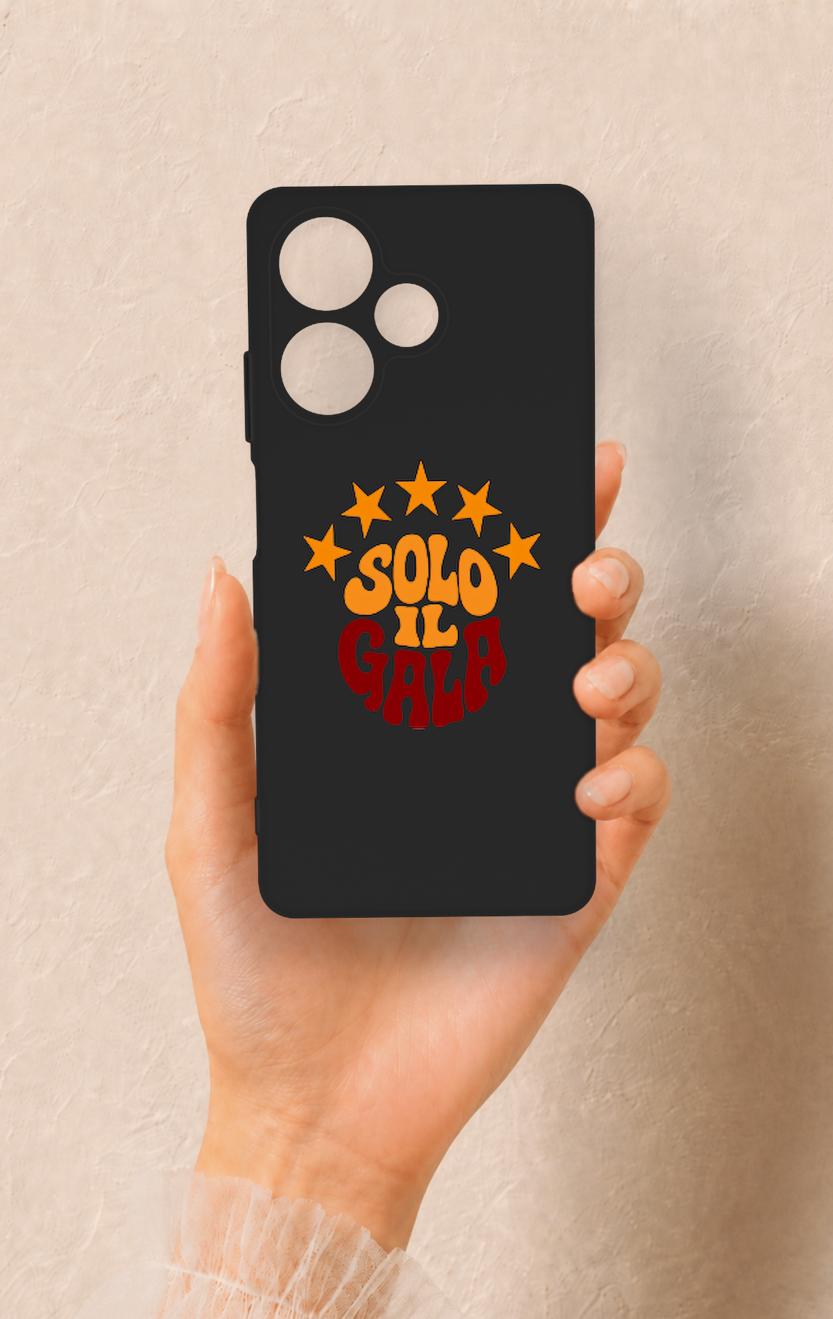 İnfinix Hot 30 Uyumlu Solo IL Gala Desenli Silikon Kılıf