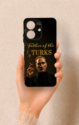 Realme Note 60 Uyumlu Father Of The Turks Desenli Silikon Kılıf