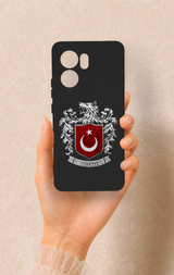 Oppo Reno 13F Uyumlu Türk Arma Desenli Silikon Kılıf