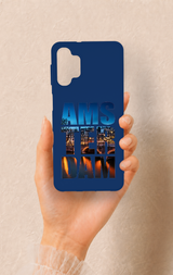 Samsung A32 Uyumlu Amsterdam Desenli Silikon Kılıf