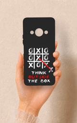 Redmi A3 Uyumlu Out Side The Box Desenli Silikon Kılıf