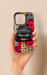 iPhone 16 Pro Uyumlu Defender Truck Desenli Silikon Kılıf