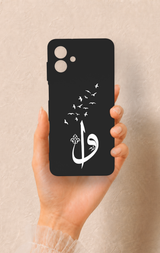 Samsung A07 Uyumlu Elif Vav Desenli Silikon Kılıf
