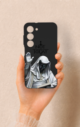 Samsung S23 Uyumlu Not Today Desenli Silikon Kılıf