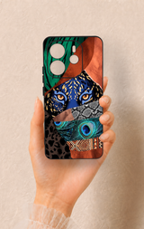Redmi Note 14 4G Uyumlu Amazon Kaplan Desenli Silikon Kılıf