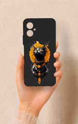 Omix X5 Uyumlu Mısırlı Kedi Tanrısı Desenli Silikon Kılıf