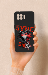 Oppo Reno 4 Lite Uyumlu Sync Die Desenli Silikon Kılıf