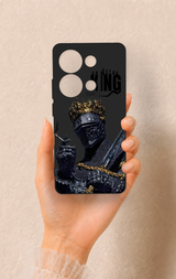 Redmi Note 13 Pro 4G Uyumlu King Desenli Silikon Kılıf