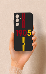Samsung A55 Uyumlu 1905 Kemer Desenli Silikon Kılıf