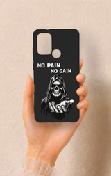 Casper Via F20 Uyumlu No Pain No Gain Desenli Silikon Kılıf