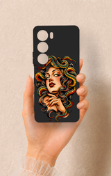 Vivo Y19s Uyumlu Medusa Desenli Silikon Kılıf
