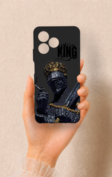 Realme C53 Uyumlu King Desenli Silikon Kılıf