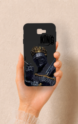 Samsung J7 Prime Uyumlu King Desenli Silikon Kılıf